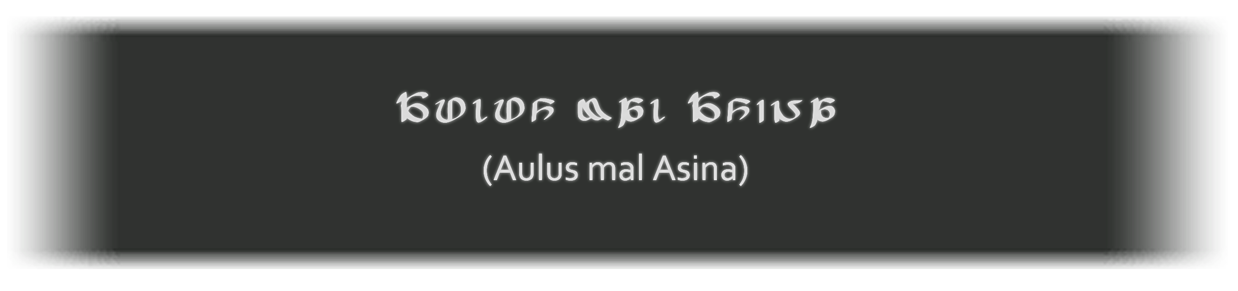 Aulus mal Asina